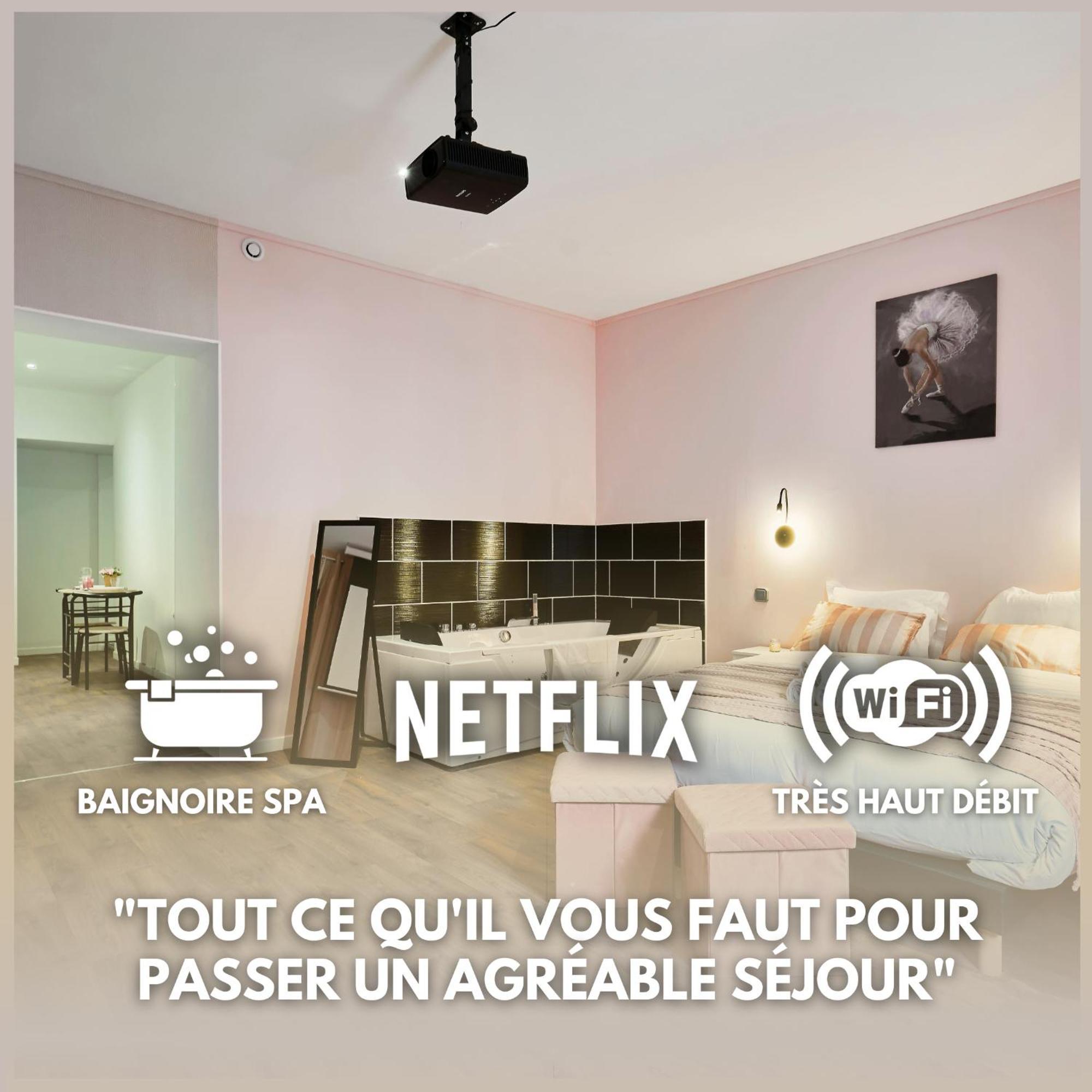 Appartement Ng Prestige L Lille L Tourcoing - Bouvines - Balneo & Cuisine Extérieur photo
